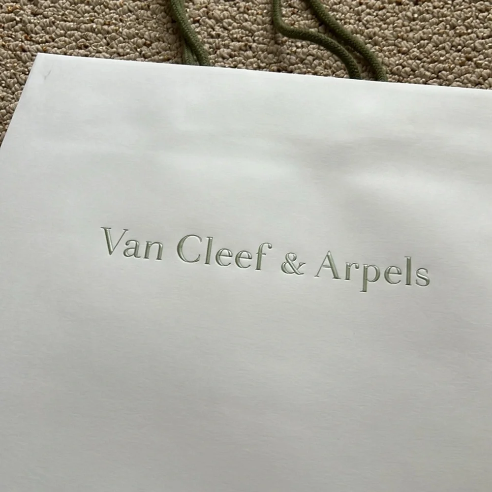 Set of 2 - VCA Van Cleef & Arpels shopping bag - Picture 3 of 12